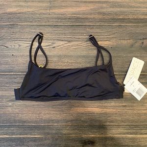 LSpace black bikini top